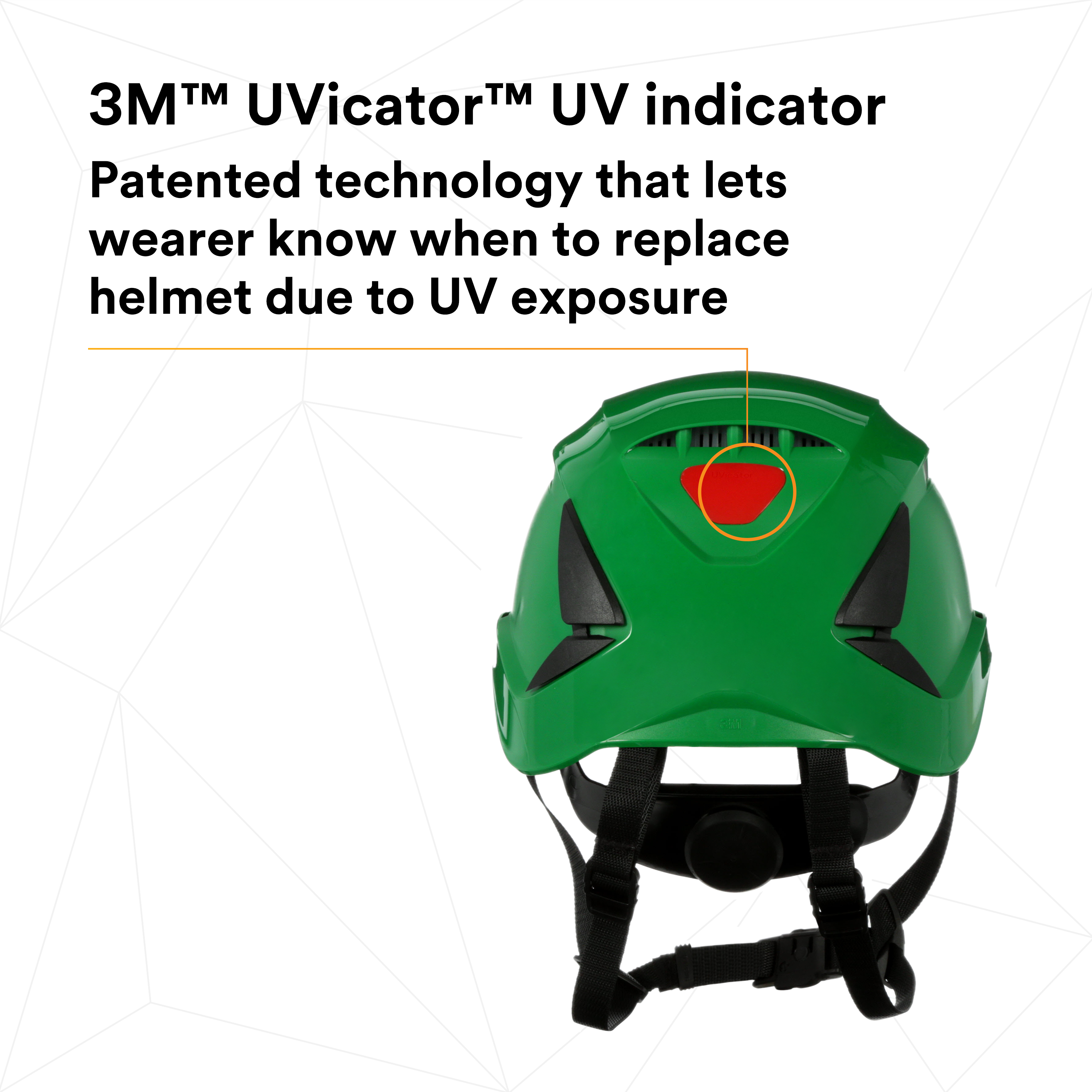 3M™ SecureFit™ Elmetto, X5004VE-CE, verde, ventilato, 1000 VCA, marchio CE, 4 unità/cartone