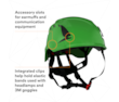 3M™ SecureFit™ Elmetto, X5004VE-CE, verde, ventilato, 1000 VCA, marchio CE, 4 unità/cartone