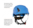 3M™ SecureFit™ Elmetto, X5003VE-CE, blu, ventilato, 1000 VCA, marchio CE, 4 unità/cartone