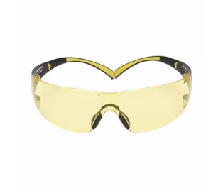 Óculos de Proteção 3M™ SecureFit™ 400, Armação Amarela/Preta e Antiembaciamento, Lentes Âmbar Scotchgard™, SF403SGAF-YEL EU