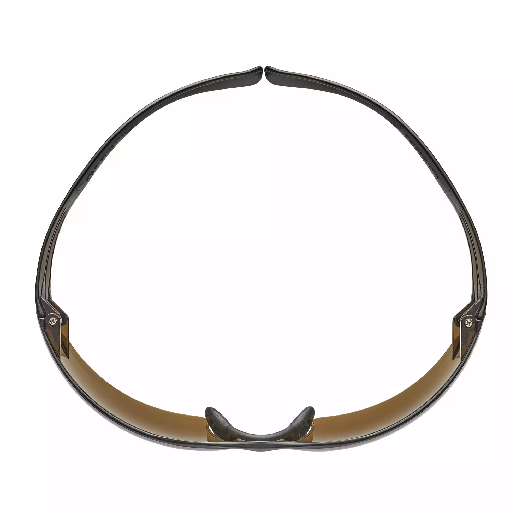 Óculos de Proteção 3M™ SecureFit™ 400, Armação Preta/Castanha, Antiembaciamento, Lentes Castanhas Scotchgard™ SF405SGAF-BLA EU