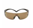 Óculos de Proteção 3M™ SecureFit™ 400, Armação Preta/Castanha, Antiembaciamento, Lentes Castanhas Scotchgard™ SF405SGAF-BLA EU
