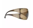 Óculos de Proteção 3M™ SecureFit™ 400, Armação Preta/Castanha, Antiembaciamento, Lentes Castanhas Scotchgard™ SF405SGAF-BLA EU