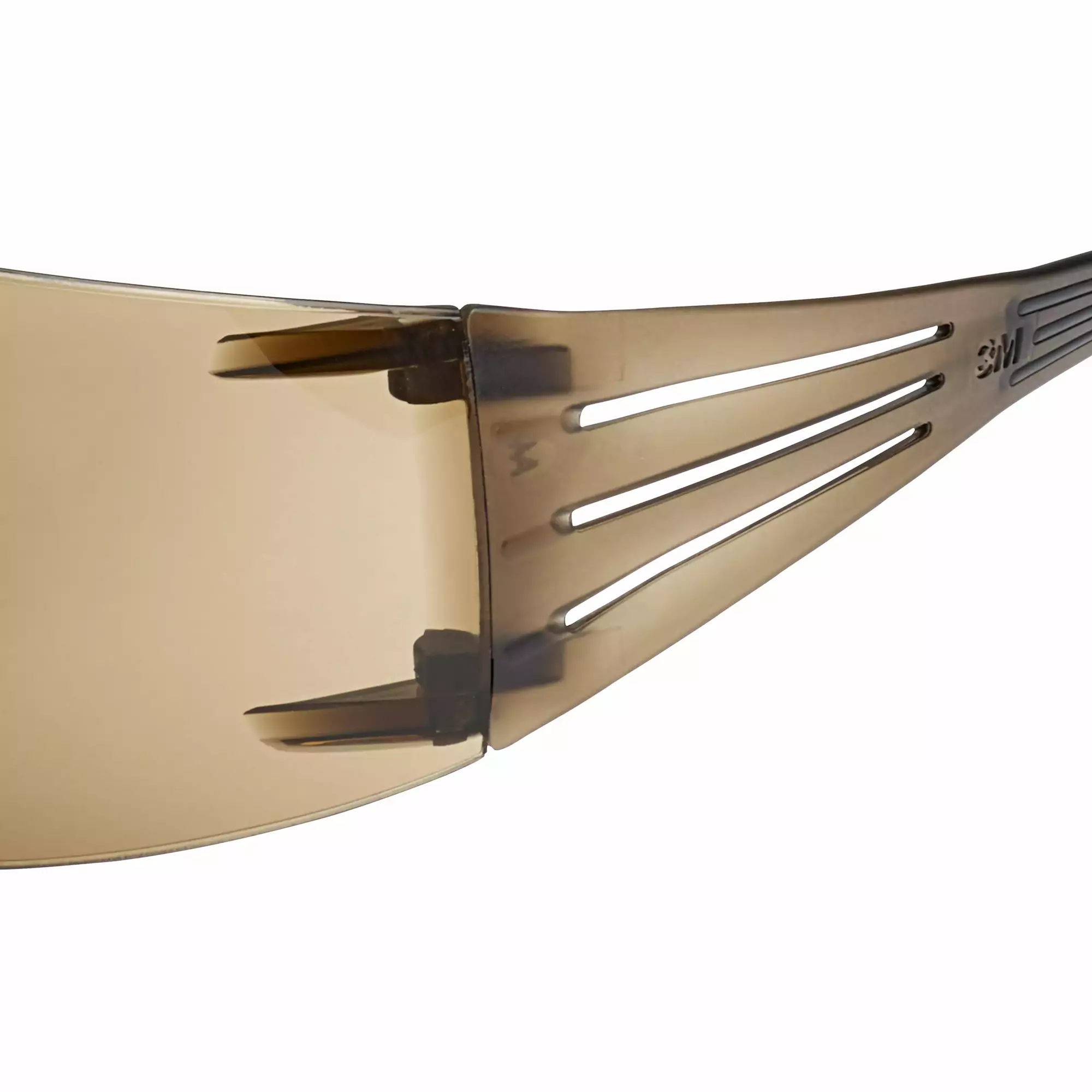 Óculos de Proteção 3M™ SecureFit™ 400, Armação Preta/Castanha, Antiembaciamento, Lentes Castanhas Scotchgard™ SF405SGAF-BLA EU