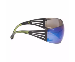 3M™ SecureFit™ Óculos de Proteção, Antirriscos, Lente Espelhada Azul, SF408AS-EU