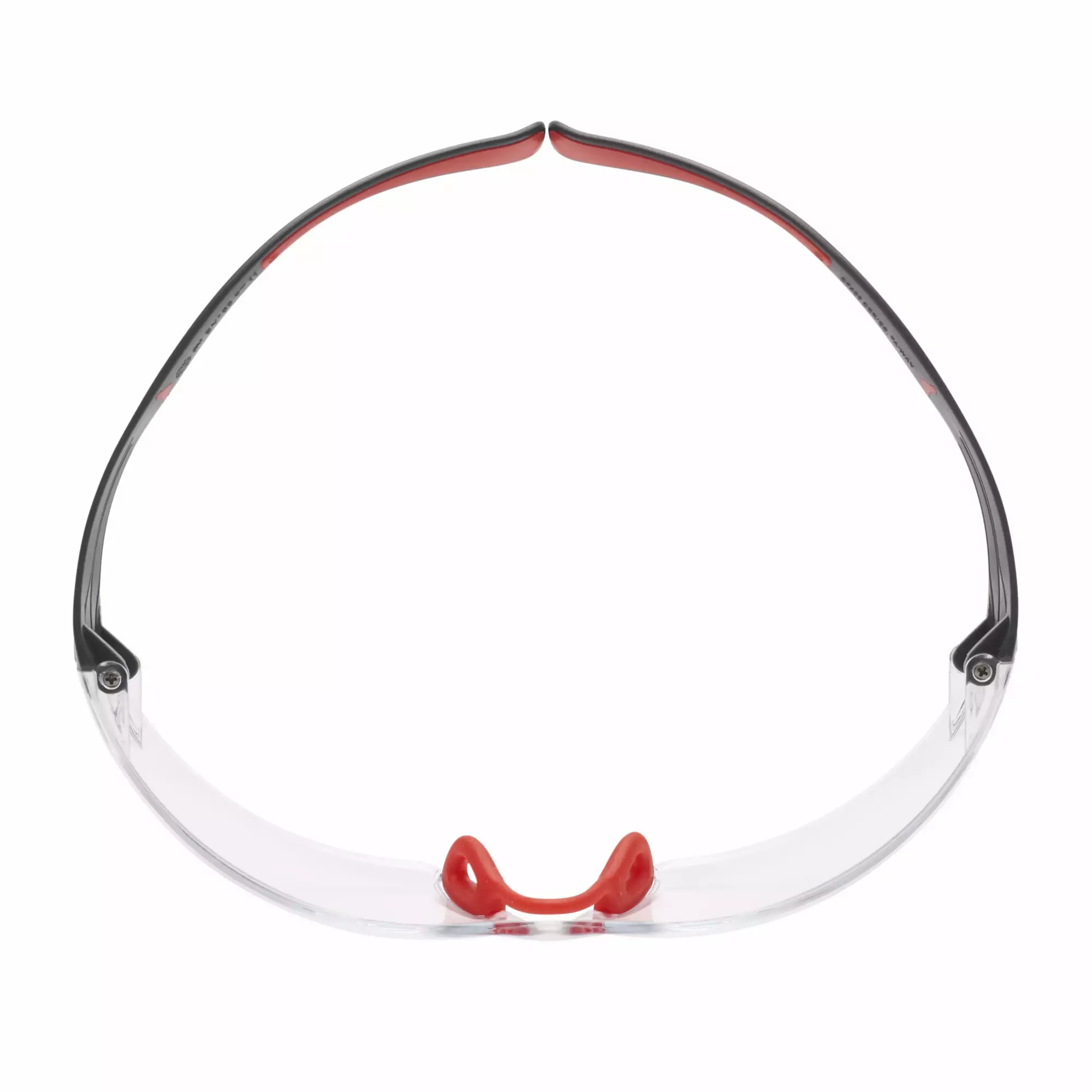 Óculos de Proteção 3M™ SecureFit™ 400, Armação Vermelha/Cinzenta, Antiembaciamento Scotchgard™, Lentes Transparentes, SF401SGAF-RED EU