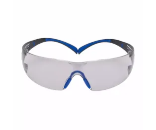 Óculos de Proteção 3M™ SecureFit™ 400, Armação Azul/Cinzenta, Antiembaciamento, Lentes Cinzentas I/E Scotchgard™ SF407SGAF-BLU EU
