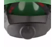 3M™ Capacete, Uvicator, Roleta, Ventilado, Banda Absorvente em Plástico, Verde, G3000NUV-GP