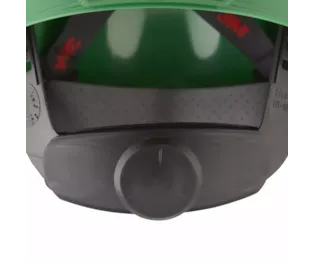 3M™ Capacete, Uvicator, Roleta, Ventilado, Banda Absorvente em Plástico, Verde, G3000NUV-GP