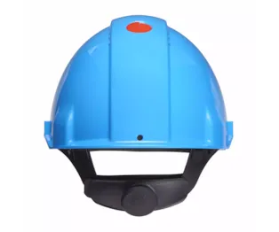 3M™ Capacete, Uvicator, Roleta, Ventilado, Banda Absorvente em Plástico, Azul, G3000NUV-BB