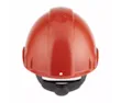 3M™ Capacete, Uvicator, Roleta, Ventilado, Banda Absorvente em Plástico, Vermelho, G3000NUV-RD