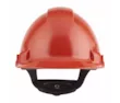 3M™ Capacete, Uvicator, Roleta, Ventilado, Banda Absorvente em Plástico, Vermelho, G3000NUV-RD