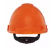3M™ Capacete, Uvicator, Roleta, Ventilado, Banda Absorvente em Plástico, Laranja, G3000NUV-OR