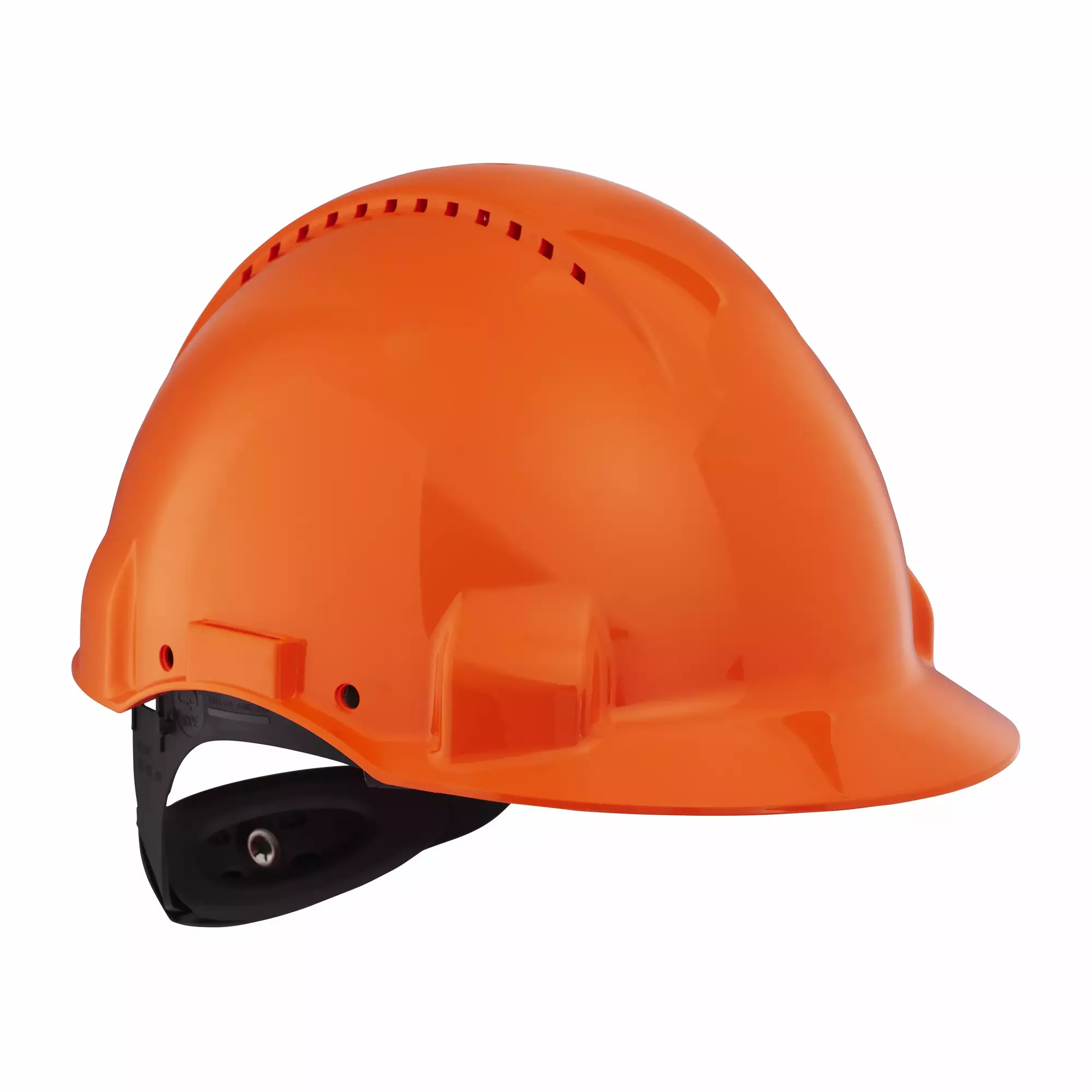 3M™ Capacete, Uvicator, Roleta, Ventilado, Banda Absorvente em Plástico, Laranja, G3000NUV-OR