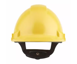 3M™ Capacete, Uvicator, Roleta, Ventilado, Banda Absorvente em Plástico, Amarelo, G3000NUV-GU
