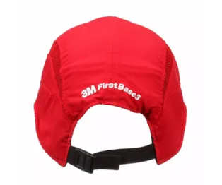 3M™ First Base™ 3 Bump Cap 2030616, Classic, Red Reduced Peak, 55mm, 20 ea/Case