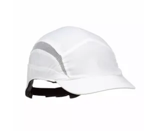 3M™ First Base™ 3 Bump Cap 2030604, Classic, White Reduced Peak, 55mm, 20 ea/Case