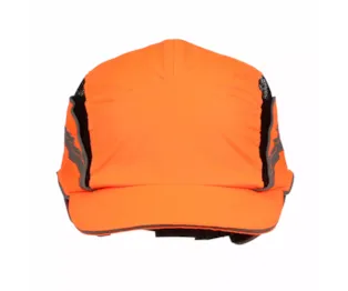 3M™ First Base™ 3 Bump Cap 2021874, Classic, High Visibility, Orange Reduced Peak, 55mm, 20 ea/Case
