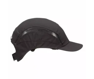3M™ First Base™ 3 Bump Cap 2030610, Classic, Black Reduced Peak, 55mm, 20 ea/Case