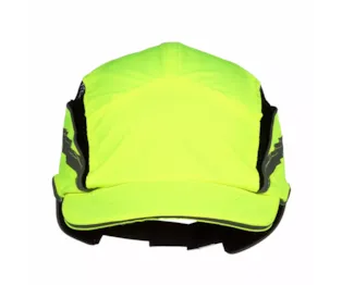 3M™ First Base™ 3 Bump Cap 2021866, Classic, High Visibility, Yellow Reduced Peak, 55mm, 20 ea/Case