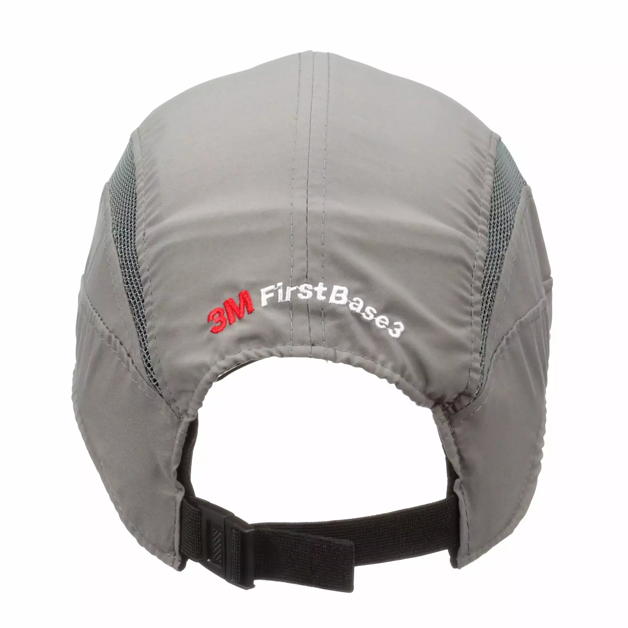 3M™ First Base™ 3 Bump Cap 2030607, Classic, Grey, Reduced Peak, 55mm, 20 ea/Case
