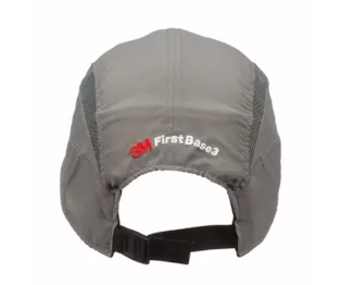 3M™ First Base™ 3 Bump Cap 2030605, Classic, Grey, Standard Peak, 70mm, 20 ea/Case