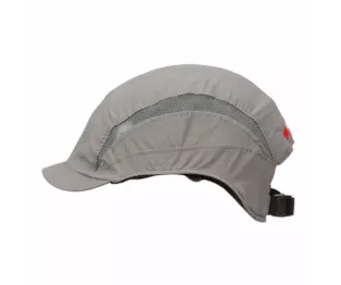 3M™ First Base™ 3 Bump Cap 2030606, Classic, Grey, Micro Peak, 25mm, 20 ea/Case