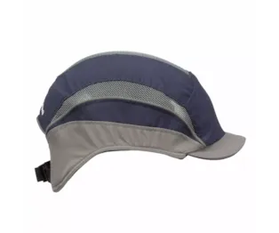 3M™ First Base™ 3 Bump Cap 2031215, Elite, Navy/Grey, Micro Peak, 25mm, 20 ea/Case