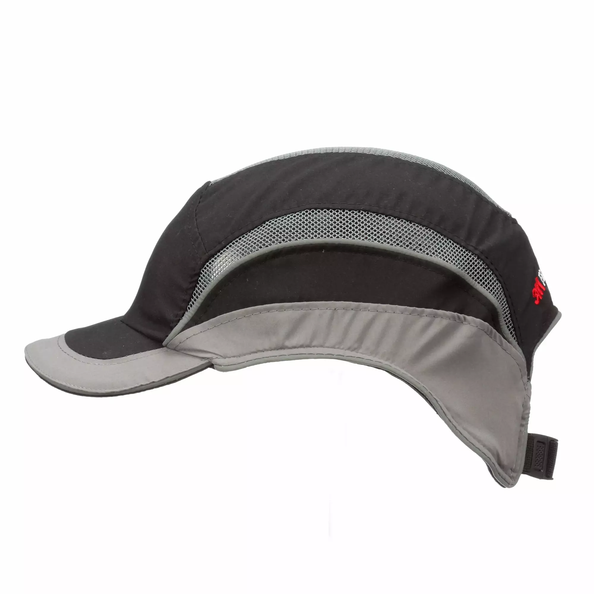 3M™ First Base™ 3 Bump Cap 2031219, Elite, Black/Grey, Reduced Peak, 55mm, 20 ea/Case