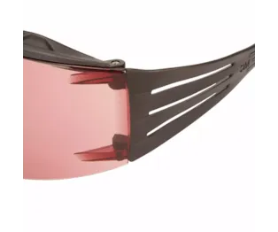 3M™ SecureFit™ 400X Óculos de Segurança, armação preta, antiembaciamento Scotchgard™ (K & N), lentes vermelhas, SF422XSGAF-BLK-EU