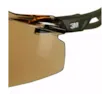 3M™ SecureFit™ 500 Series, Dark Green, Scotchgard™ Anti-Fog/Anti-Scratch Coating (K&N),Brown Lens, SF505SGAF-DGR