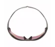 3M™ SecureFit™ 400X Óculos de Proteção, armação preta, revestimento antirriscos, lentes laranja espelhadas, SF416XAS-BLK-EU