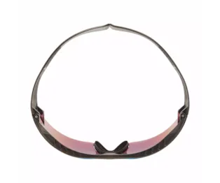 3M™ SecureFit™ 400X Óculos de Proteção, armação preta, revestimento antirriscos, lentes laranja espelhadas, SF416XAS-BLK-EU