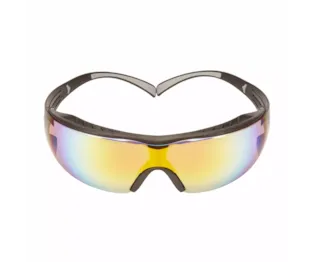3M™ SecureFit™ 400X Óculos de Proteção, armação preta, revestimento antirriscos, lentes laranja espelhadas, SF416XAS-BLK-EU