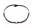 3M™ SecureFit™ 500 Series, Black, Scotchgard™ Anti-Fog/Anti-Scratch Coating (K&N), Grey AF-AS Lens, SF502SGAF-BLK