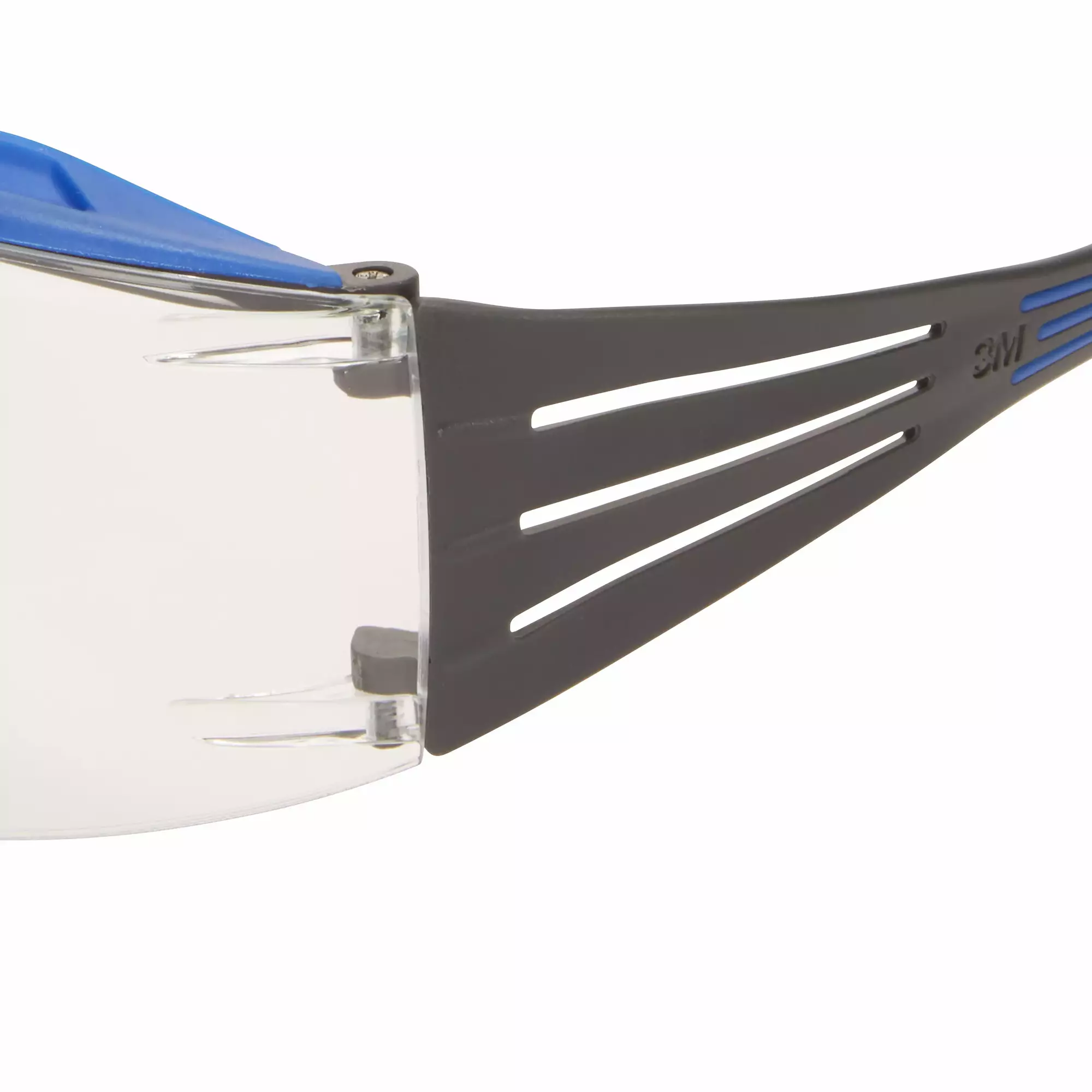 3M™ SecureFit™ 400X Óculos de Proteção, armação azul/cinzenta, antiembaciamento Scotchgard™ (K & N), lentes incolores, SF401XSGAF-BLU-EU