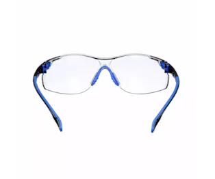 3M™ Solus™ 1000 Safety Glasses, Blue/Black Frame, Scotchgard™ Anti-Fog/Anti-Scratch Coating (K&N), Indoor/Outdoor Light Grey lens, S1107SGAF-EU