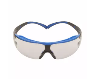 3M™ SecureFit™ 400X Óculos de Proteção, armação azul/cinzenta, antiembaciamento Scotchgard™ (K & N), lentes cinzentas para interior/exterior, SF407XSGAF-BLU-EU