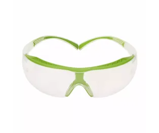 3M™ SecureFit™ 400X Óculos de Proteção, armação verde/transparente, antiembaciamento Scotchgard™ (K & N), lentes incolores, SF401XSGAF-GRN-EU
