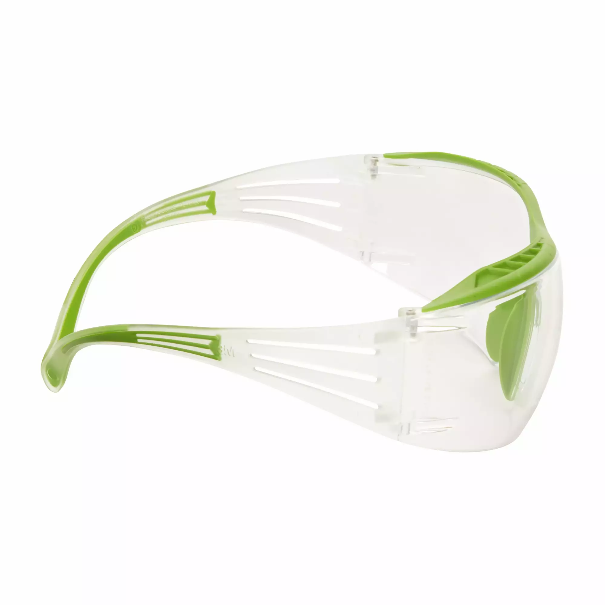 3M™ SecureFit™ 400X Óculos de Proteção, armação verde/transparente, antiembaciamento Scotchgard™ (K & N), lentes incolores, SF401XSGAF-GRN-EU
