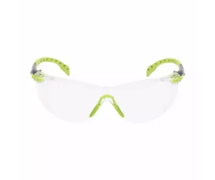 3M™ Solus™ Óculos de Proteção Série 1000, armação Verde/Preta, Anti-embaciamento Scotchgard™, Lente Transparente, S1201SGAF-EU