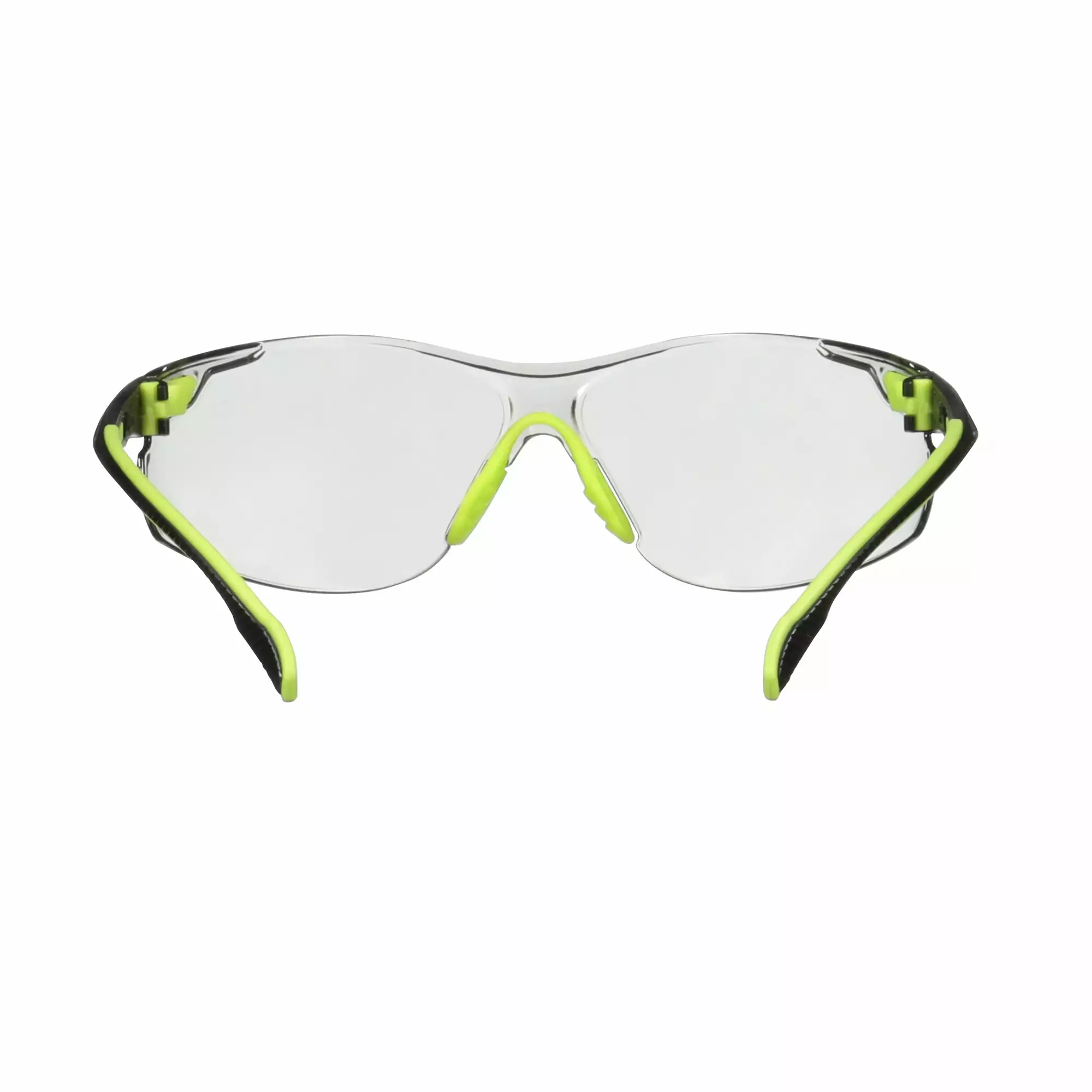 3M™ Solus™ 1000 Safety Glasses, Green/Black Frame, Scotchgard™ Anti-Fog/Anti-Scratch Coating (K&N), Indoor /Outdoor Light Grey lens, S1207SGAF-EU