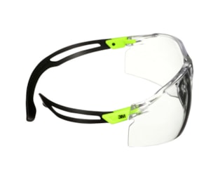3M™ SecureFit™ 500, Green, Scotchgard™ Anti-Fog/Anti-Scratch Coating (K&N), Clear AF-AS Lens, SF501SGAF-GRN