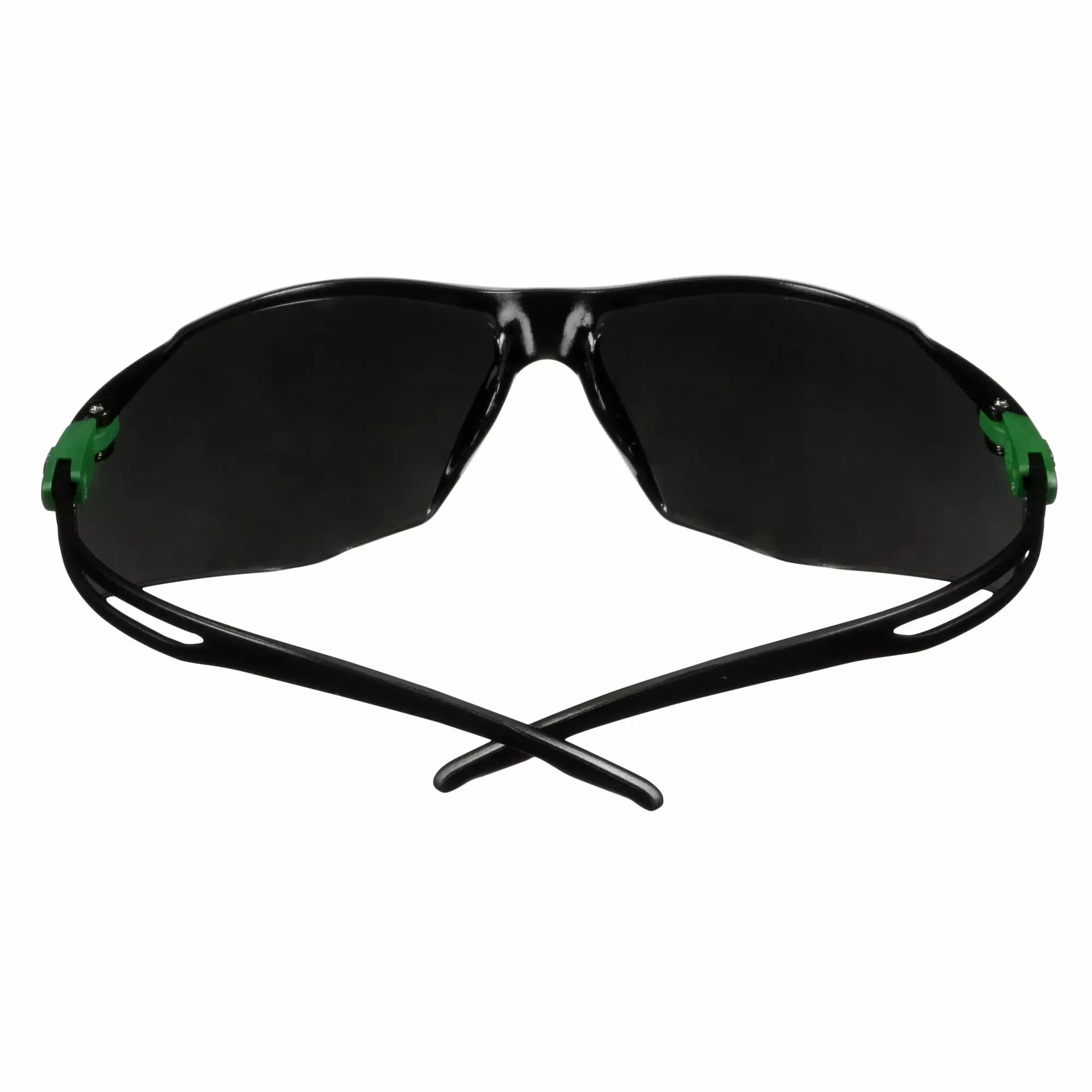 3M™ SecureFit™ 500 Safety Glasses, Green/Black frame, Anti-Scratch + (K), IR 5.0 Grey  lens, SF550ASP-GRN-EU, 20/Case
