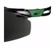 3M™ SecureFit™ 500 Safety Glasses, Green/Black frame, Anti-Scratch + (K), IR 5.0 Grey  lens, SF550ASP-GRN-EU, 20/Case