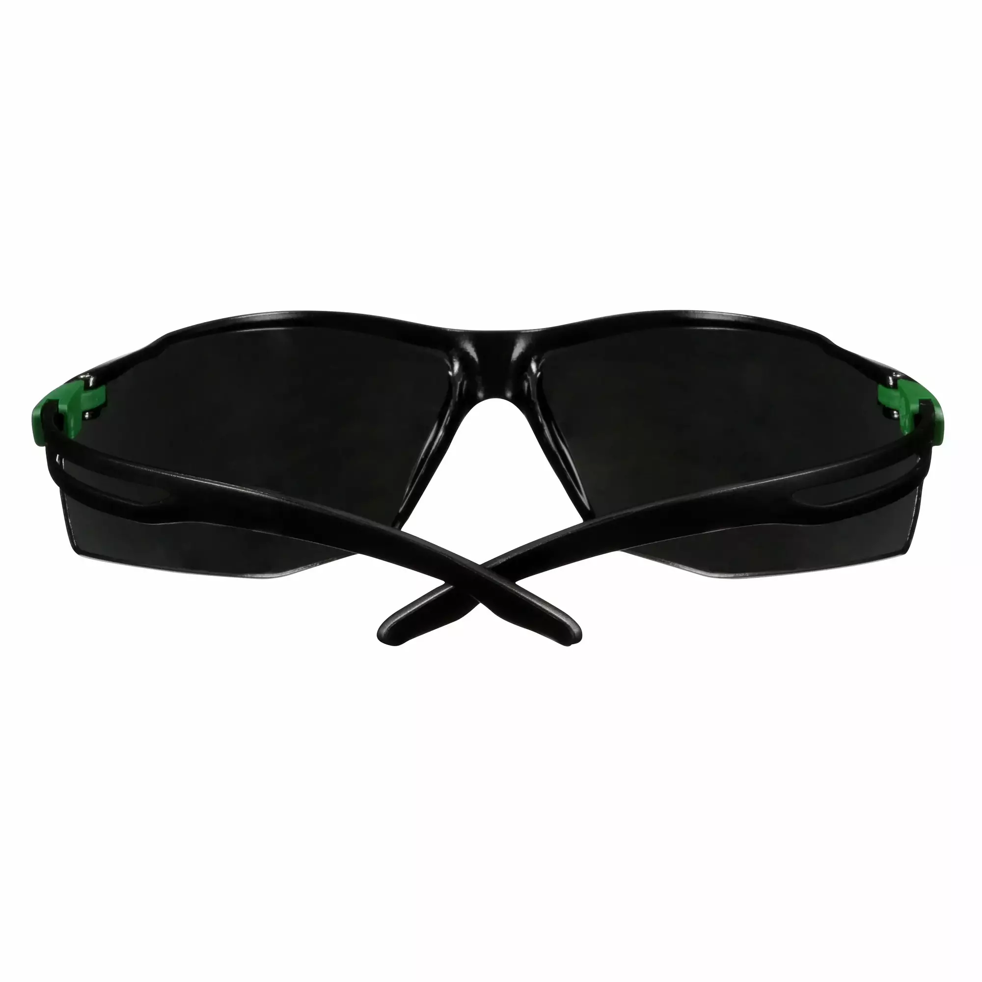 3M™ SecureFit™ 500 Safety Glasses, Green/Black frame, Anti-Scratch + (K), IR 5.0 Grey  lens, SF550ASP-GRN-EU, 20/Case