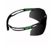 3M™ SecureFit™ 500 Safety Glasses, Green/Black frame, Anti-Scratch + (K), IR 5.0 Grey  lens, SF550ASP-GRN-EU, 20/Case