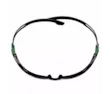 3M™ SecureFit™ 500 Safety Glasses, Green/Black frame, Anti-Scratch + (K), IR 5.0 Grey  lens, SF550ASP-GRN-EU, 20/Case
