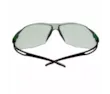 3M™ SecureFit™ 500 Safety Glasses, Green/Black frame, Anti-Scratch+ (K), IR 1.7 Grey  lens, SF517ASP-GRN-EU, 20/Case