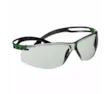 3M™ SecureFit™ 500 Safety Glasses, Green/Black frame, Anti-Scratch+ (K), IR 1.7 Grey  lens, SF517ASP-GRN-EU, 20/Case